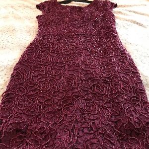 Beautiful beaded cocktail dress